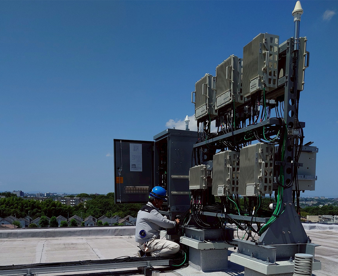 モバイル基地局工事